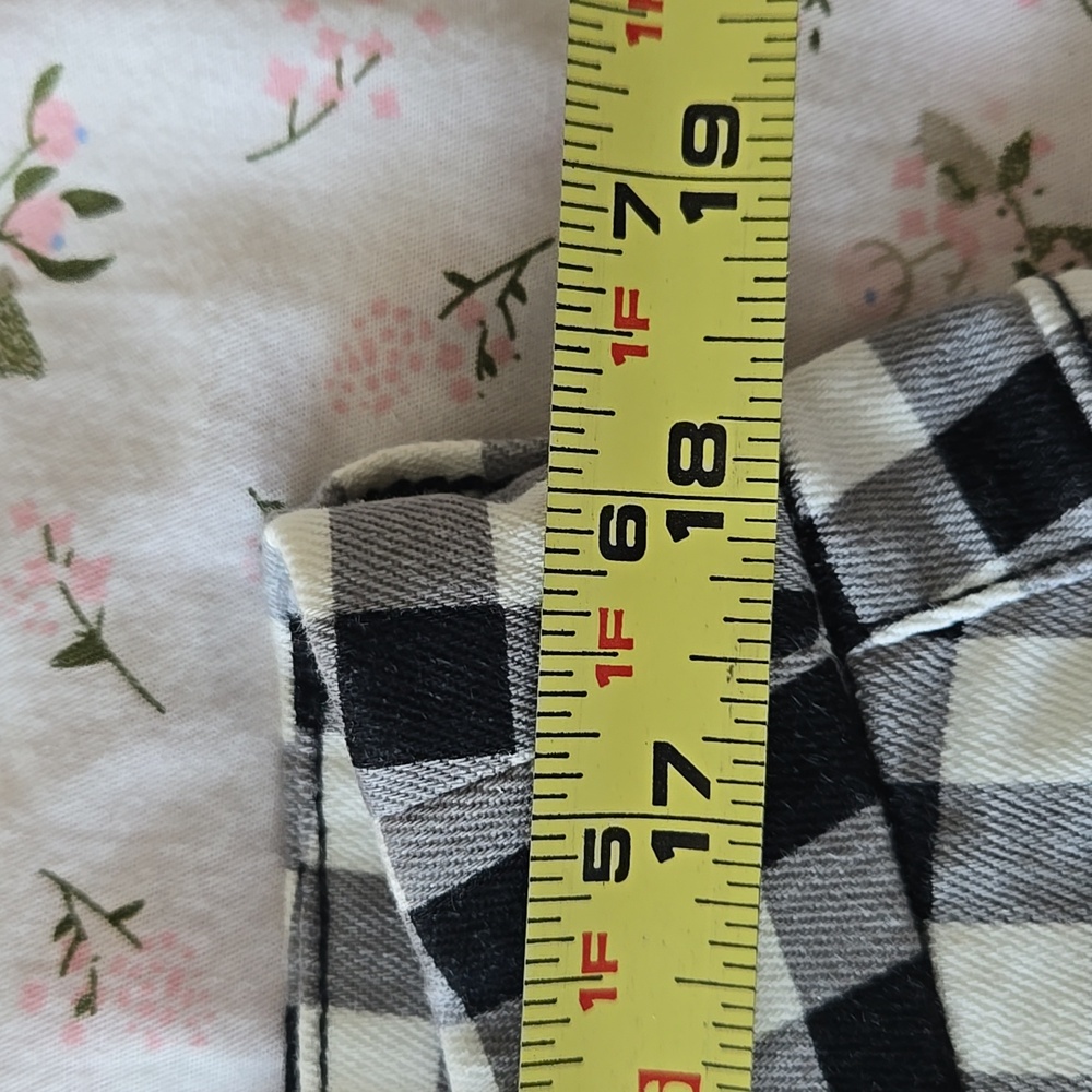 Chico's Black and White Checkered/gingham Chinos - Picture 6 of 10